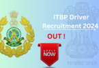 ITBP Driver Recruitment 2024