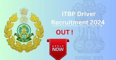 ITBP Driver Recruitment 2024