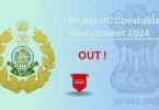 ITBP ASI HC Constable Recruitment 2024