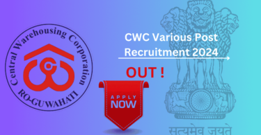 CWC Various Post Recruitment 