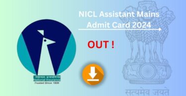 NICL Assistant Admit Card 2024