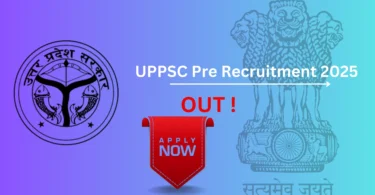 UPPSC Pre Recruitment 2025 - apply online link