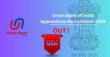 Union Bank of India Apprentices Recruitment 2025