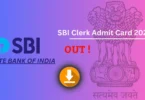 SBI Clerk Admit Card 2025 जारी – डाउनलोड करने की प्रक्रिया, परीक्षा तिथि और महत्वपूर्ण निर्देश देखें !