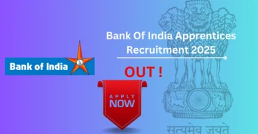 BOI Apprentices Recruitment 2025