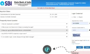 SBI Clerk Mains Admit Card 2025 जारी – डाउनलोड करने की प्रक्रिया, परीक्षा तिथि और महत्वपूर्ण निर्देश देखें !